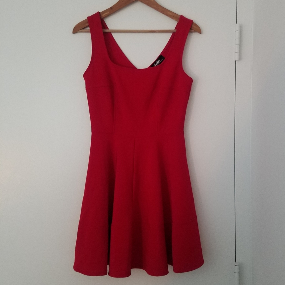Lulu's Home Before Daylight Skater Dress